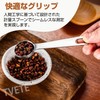 TVETE 一体型ステンレス 計量スプーン 80ml コーヒーメジャースプーン 多機能スクープ（お茶/グラニュー糖/小麦粉/粉乳/スパイス計量）カフェ・キッチン業務用