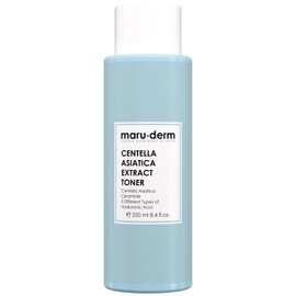 maru.derm Centella Asiatica Extract Facial Toner, Moisturising Cream, Hyaluronic Acid, Panthenol Soothing, Ceramide Boost, Cruelty-Free, Vegan, 250 ml