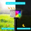T-SUN 8× Solar Spot Lights Color Changing Outdoor Garden Lawn
