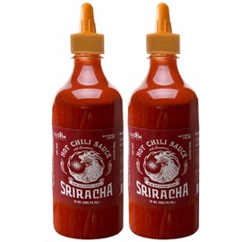 Fusion Select 20 Oz Sriracha Hot Sauce - Gourmet Spicy & Sweet Chili Sauce Seasoning for Cooking, Pizza, Stir Fry, Chicken, Meat, Taco - Made from Sun Dried Chilies, Natural Color