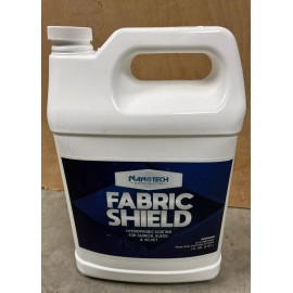 Nanotech FABRIC SHIELD Hydrophobic Coating For Fabrics, Suede Etc. 1 Gal. New
