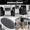 15067580 4PCS Silver Chevy Center Caps 6 Lug Hub Caps