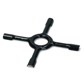SPARE FACTOR - Universal Moka Trivet Stand with Ceramic Pan Support for Gas Hob (Small 130mm)