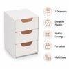 Mini 3-Drawer Desk Organizer for Small Items – Compact Storage
