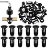 Glarks Jack Nuts Kit Metric M4 Black Petal Nuts Expansion