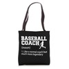 Baseball Coaching Men Trainer Training Baseball Coach Tote Bag