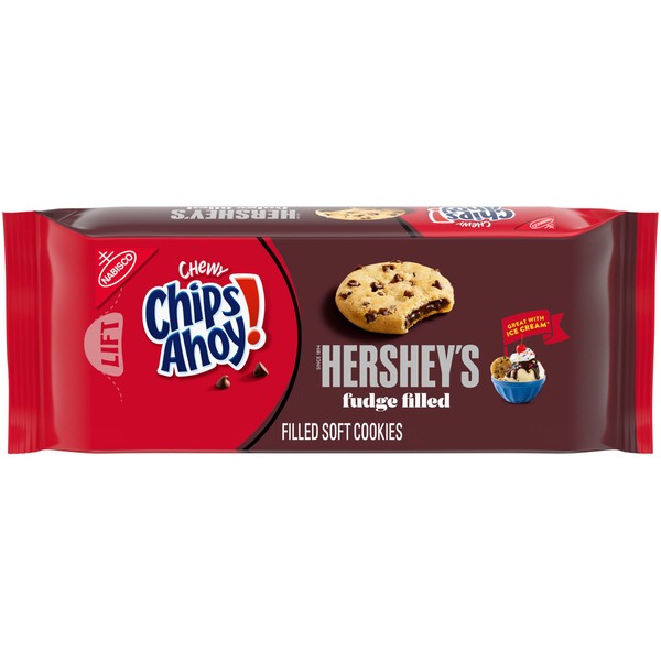 Chips Ahoy Chewy Hersheys fudge filled