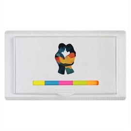 'Couple Embracing' Sticky Note Ruler Pad (ST00037284)
