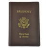 Royce Leather RFID Blocking Passport Travel Document Organizer in Leather,