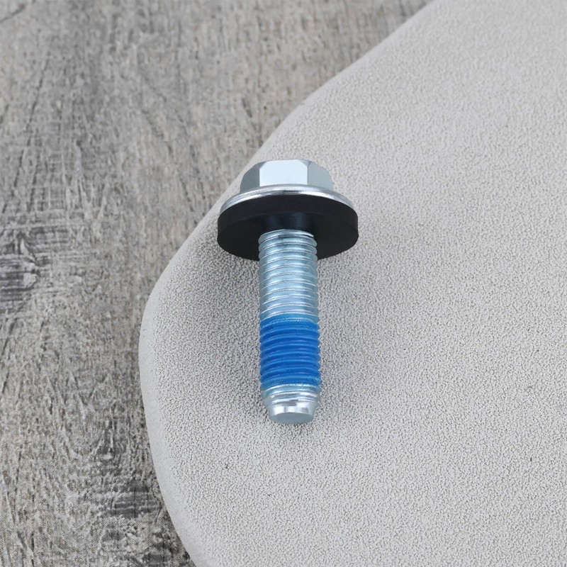 Micro Traders 1Pc Washer Agitator Bolt with Rubber Gasket Replacement
