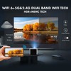 VIZONY FHD 1080P Projectors 800ANSI 5G WiFi Bluetooth 4K Supported