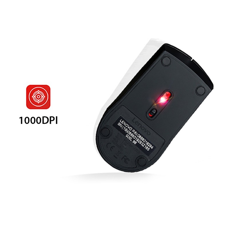 Lenovo M120 Pro Wireless Mouse 2.4GHz Laptop Mouse with USB
