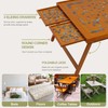 TEAKMAMA 1500 Piece Wooden Jigsaw Puzzle Board with 4 Drawers,