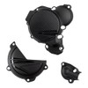 POLISPORT 91375 – Engine Covers Protection Kit KTM, HUSQVARNA Black