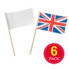 Baker Ross AR455 Flags to Decorate-Pack of 6, for Children