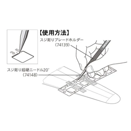 Tamiya Craft Tool Series No. 156 Modeling Template (Square, 0.04 - 0.4 inches (1 - 10 mm), Tool for Plastic Models 74156