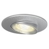 4lite Fire-Rated Indoor Downlight (Satin Chrome) Adjustable GU10 LED Spotlight
