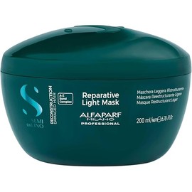 Alfaparf Milano Semi di Lino Reconstruction Bond Repair Hair Mask for Damaged Hair - Recommended for Fine Hair – Hair Repair Mask - Restructures - Color Safe - Deep Conditioner - Vegan (6.88 oz)