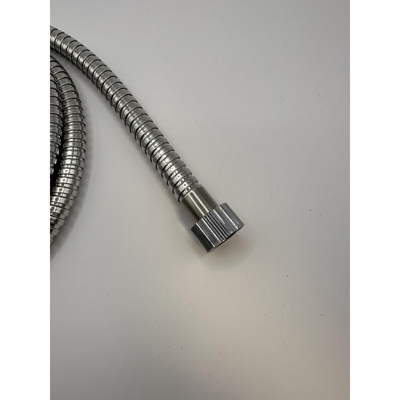 Shower Hose 1.75m with High Flow Large Bore Chrome Finished-