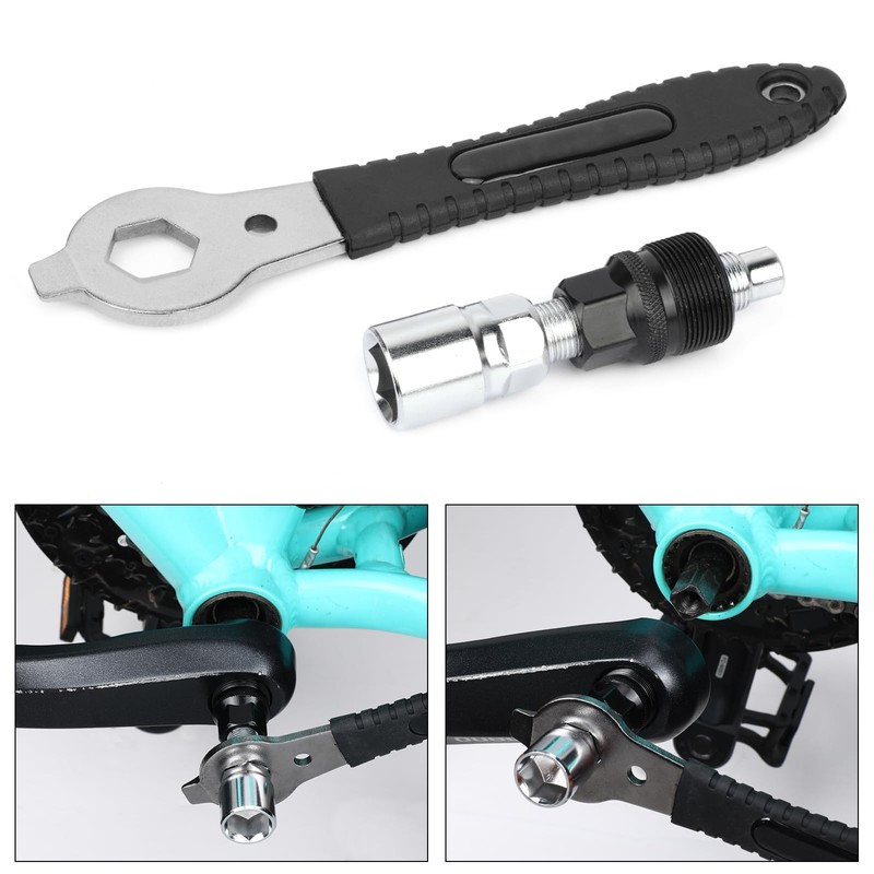 Oumers Bicycle Crank Puller Tool Set, Bicycle Crank Puller Puller