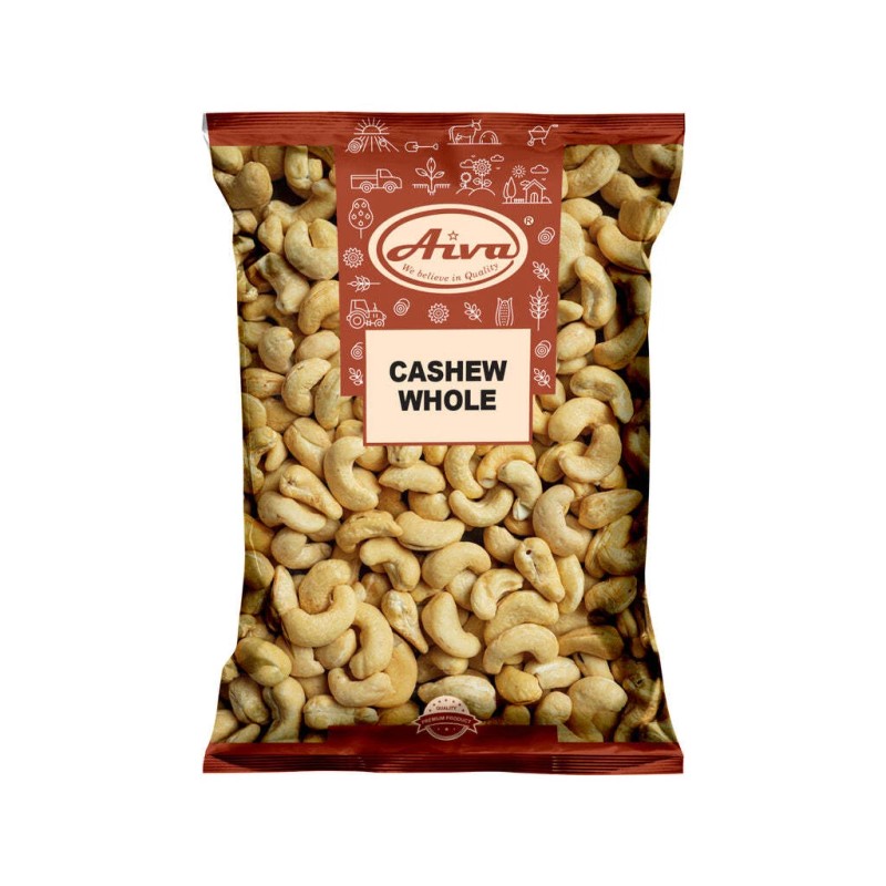 Aiva Cashew Whole,Unsalted - 14 oz