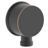 Derengge SA-0045-ORB Round Handheld Shower Wall Supply Elbow, Wall-Mount Hose
