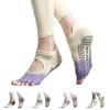 VEAGIA 5 Toe Pilates Socks, Yoga Socks, Exposed Toe and