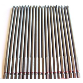 10 Goliath Industrial 6" Screw Bits #2 Phillips Magnetic Tip SB6P2 Driver Drill