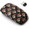 2.4G Wireless Mouse with Cute Pattern Design for All Laptops