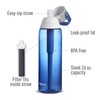 Brita Plastic Water Filter Bottle, 26 Ounce, Sapphire, 1 Count