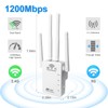 2025 Upgraded 5G WiFi Extender – Dual-Band 5GHz/2.4GHz, Covers Up