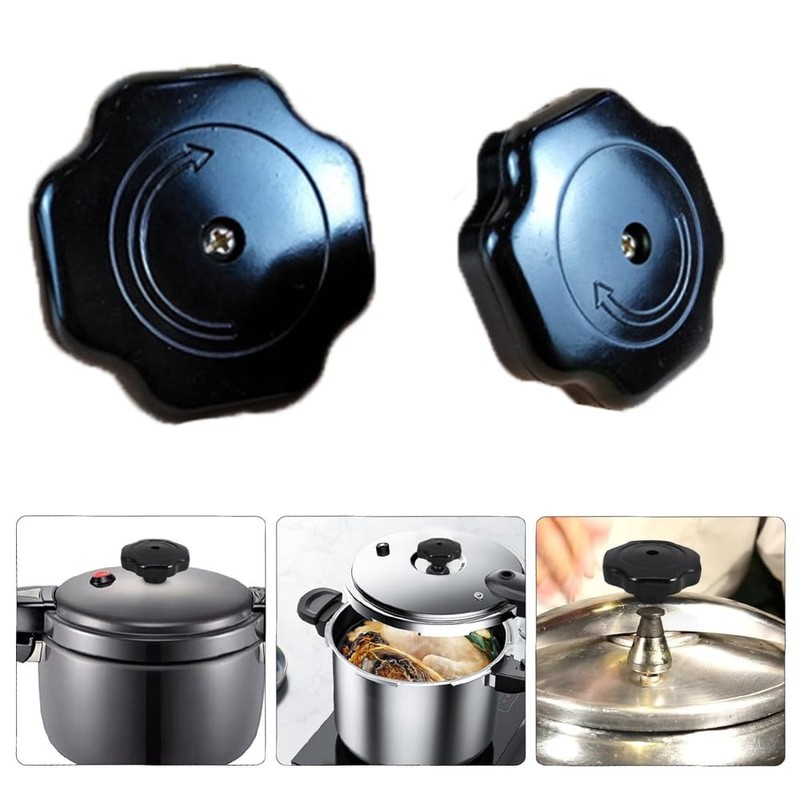 Pressure Cooker Replacement Parts Set, 2-Piece Safety Valve and Handle
