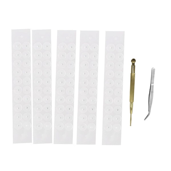 Ear Urn Jewelry, 100 Pieces, Ear Trap Point Seal, Tweezers