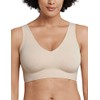 Schiesser Women's Seamless Bustier with Removable Pads - Invisible Soft,