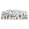 Eddie Bauer - Sheet Set, Cotton Percale Bedding with Matching