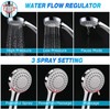 Shower Head Set, High Pressure 8'' Rainfall Stainless Steel Shower