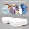 Taicols Underarm Sweat Pads, 100 Pcs Non-woven Disposable Armpit Sweat