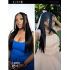 LUVME Yaki Straight Seamless 110g 7Pcs Clip in Hair Extensions