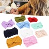 10 Uds Diadema con Lazo, Nailon Elástico para la Cabeza,