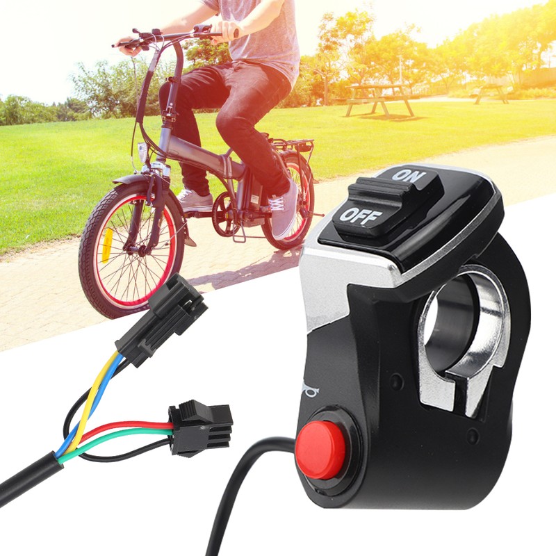 PVC Electric Mountain Bike Scooter 2 In 1 Horn Button