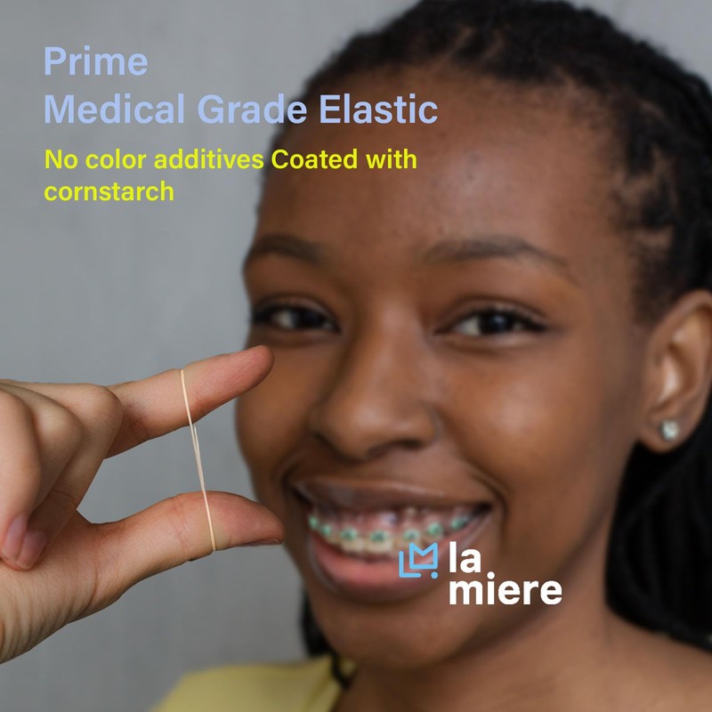Neon Latex 100 counts Intraoral Elastic Bands Orthodontic Elastics Dental