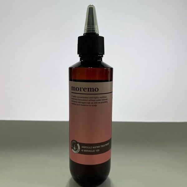 MOREMO: Ampoule Water Treatment Miracle 100, 200ml: from damaged to hair loss, High-nutritive ampoule, 100 seconds deep care
