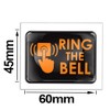 SkinoEu 2 x 3D Gel Sign Notification Symbol Ring The