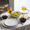 Joeyan Hand Blown Etched Stemless Wine Glasses for Red Wine,Large