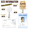 It's Never Luck, It's Always God Badge Holder Retractable 1.6