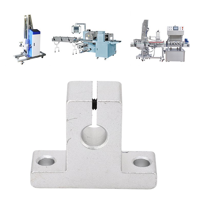 10Pcs Linear Shaft Support Motion Rod Guide Rail End Support