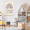 NQDWX Calming Corner Hanging Flag - Rainbow Wall Decor for