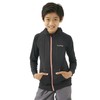 Ocean Pacific 569433 Kids One-Point Logo Rash Guard, Black