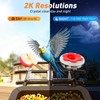 Smart Bird Feeder with Camera Solar Powered, Birdfeeder Cam for