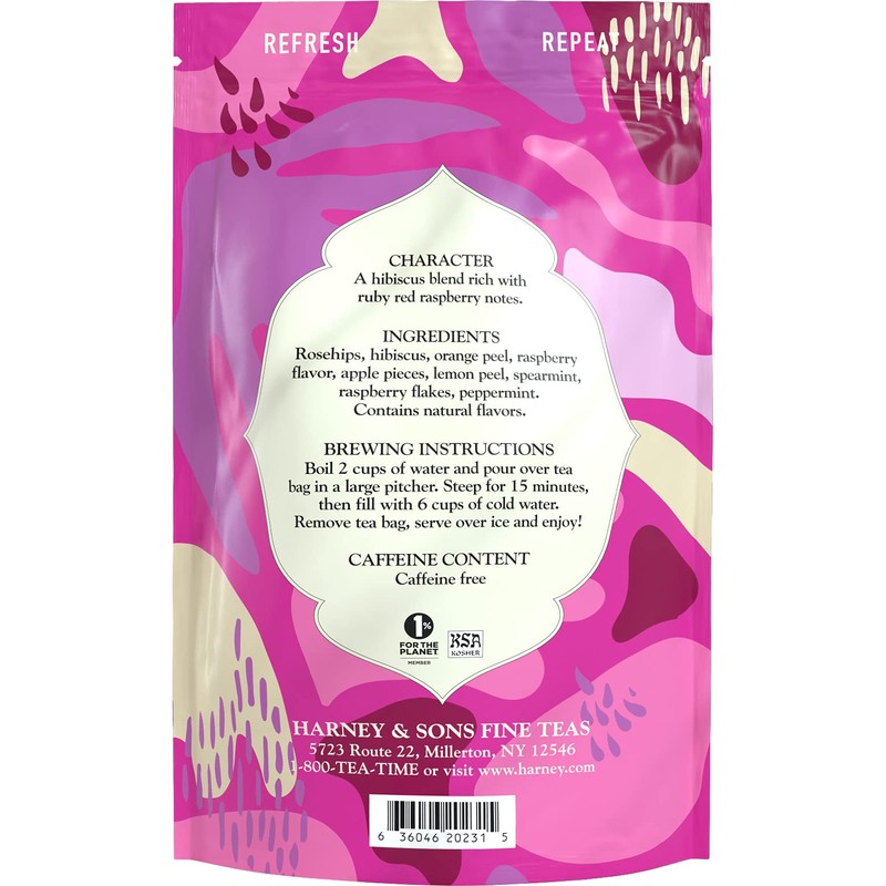 Harney & Sons Tangy Raspberry Iced Tea | Fresh Brew,